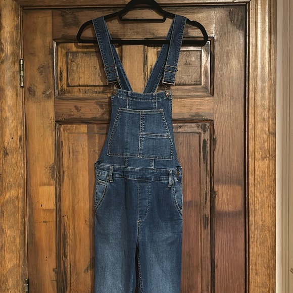 Free People Carly Flare Overalls size 28 - Picture 4 of 10